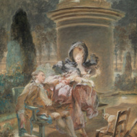 La Soirée aux Tuileries Pierre-Antoine Baudoin Collection particulière.jpg