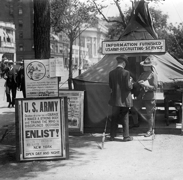 Les Etats-Unis rejoignent la guerre